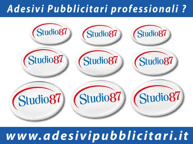 Adesivi pubblicitari